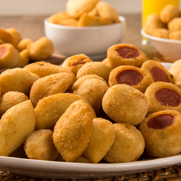 Os 5 salgados mais procurados pelos brasileiros